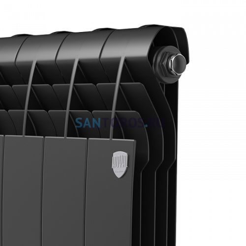 Радиатор Royal Thermo 500 х 4 секции BiLiner Noir Sable биметаллический секционный НС-1176311